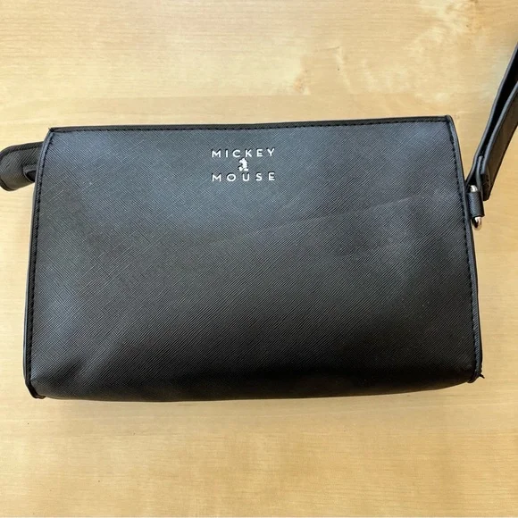 Disney Black Wristlet Clutch with Red & White Minnie and Mickey Graphic - Picture 6 of 13